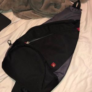 swiss cross body backpack!